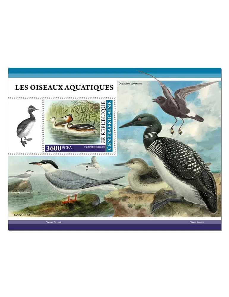 n° 2018 - Timbre CENTRAFRIQUE Blocs et feuillets