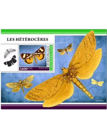 n° 2019 - Timbre CENTRAFRIQUE Blocs et feuillets