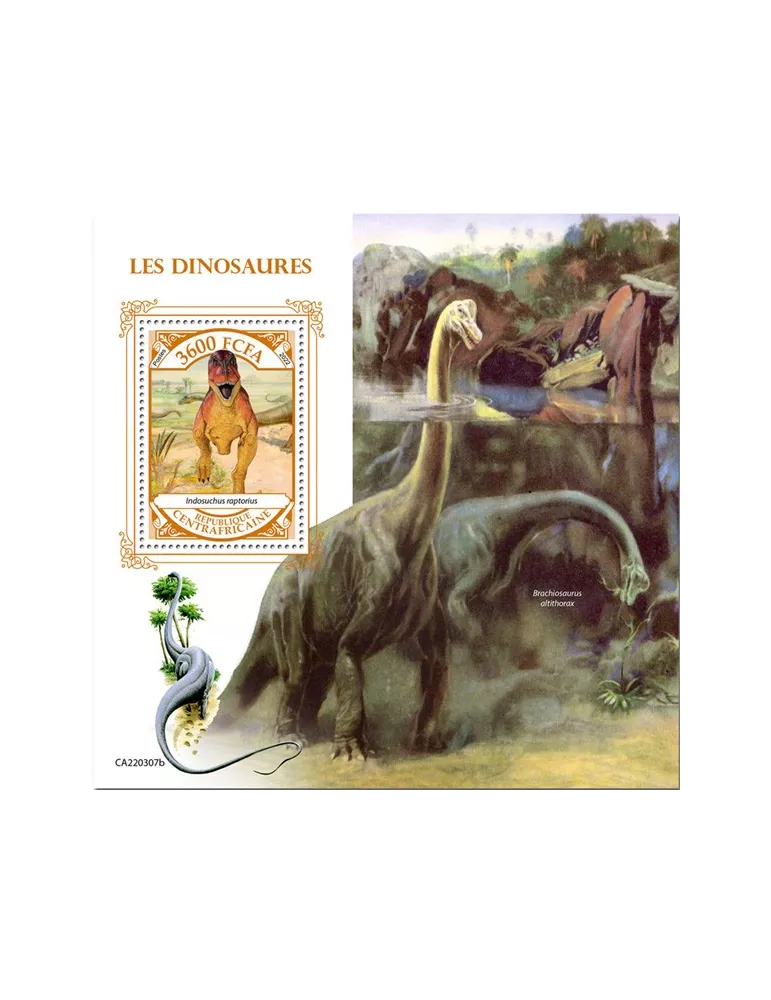 n° 2046 - Timbre CENTRAFRIQUE Blocs et feuillets