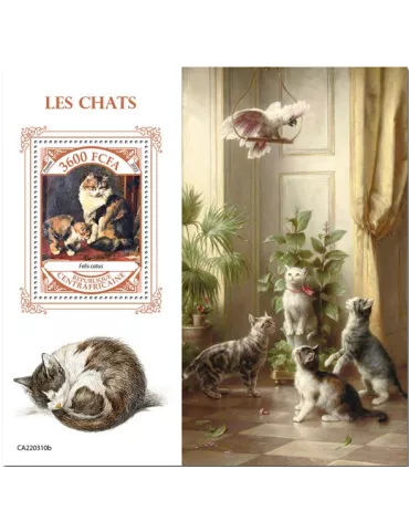 n° 2049 - Timbre CENTRAFRIQUE Blocs et feuillets