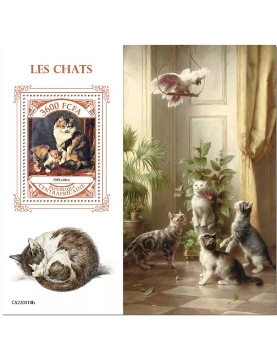 n° 2049 - Timbre CENTRAFRIQUE Blocs et feuillets