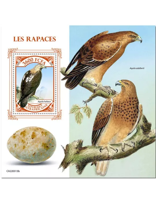 n° 2052 - Timbre CENTRAFRIQUE Blocs et feuillets