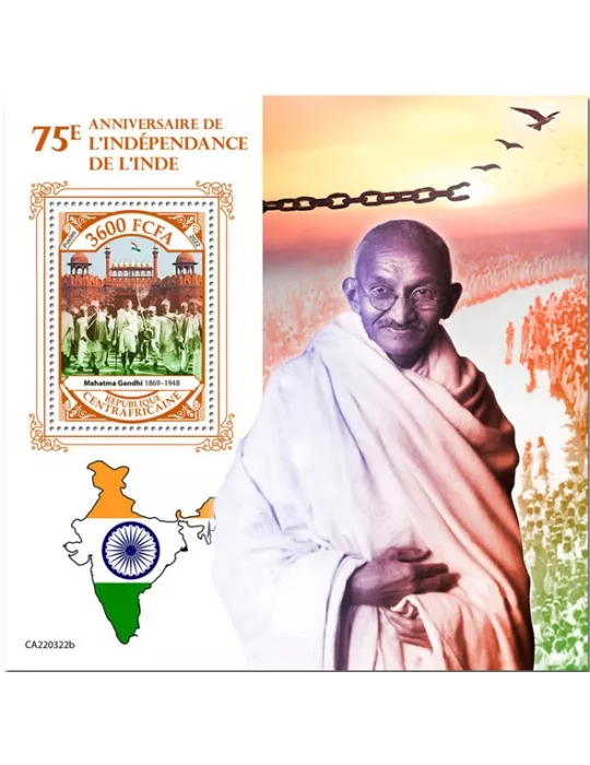 n° 2061 - Timbre CENTRAFRIQUE Blocs et feuillets