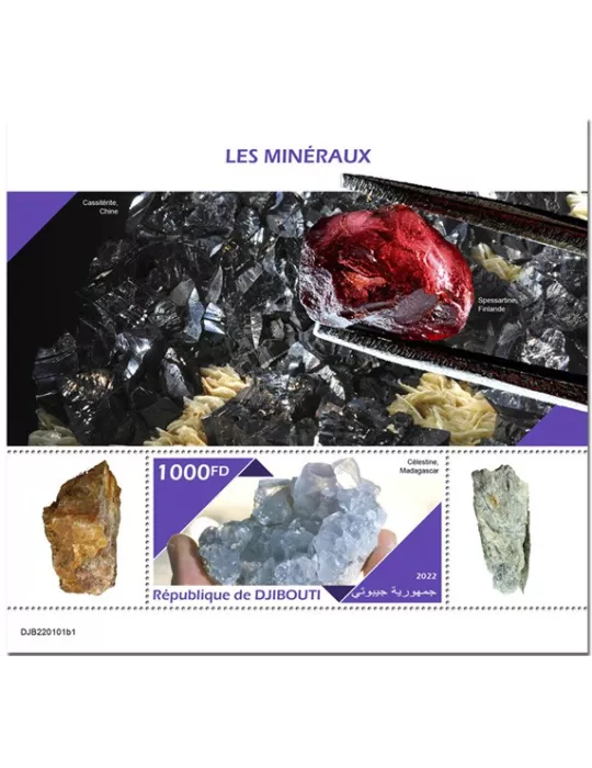n° 770 - Timbre DJIBOUTI Blocs et feuillets