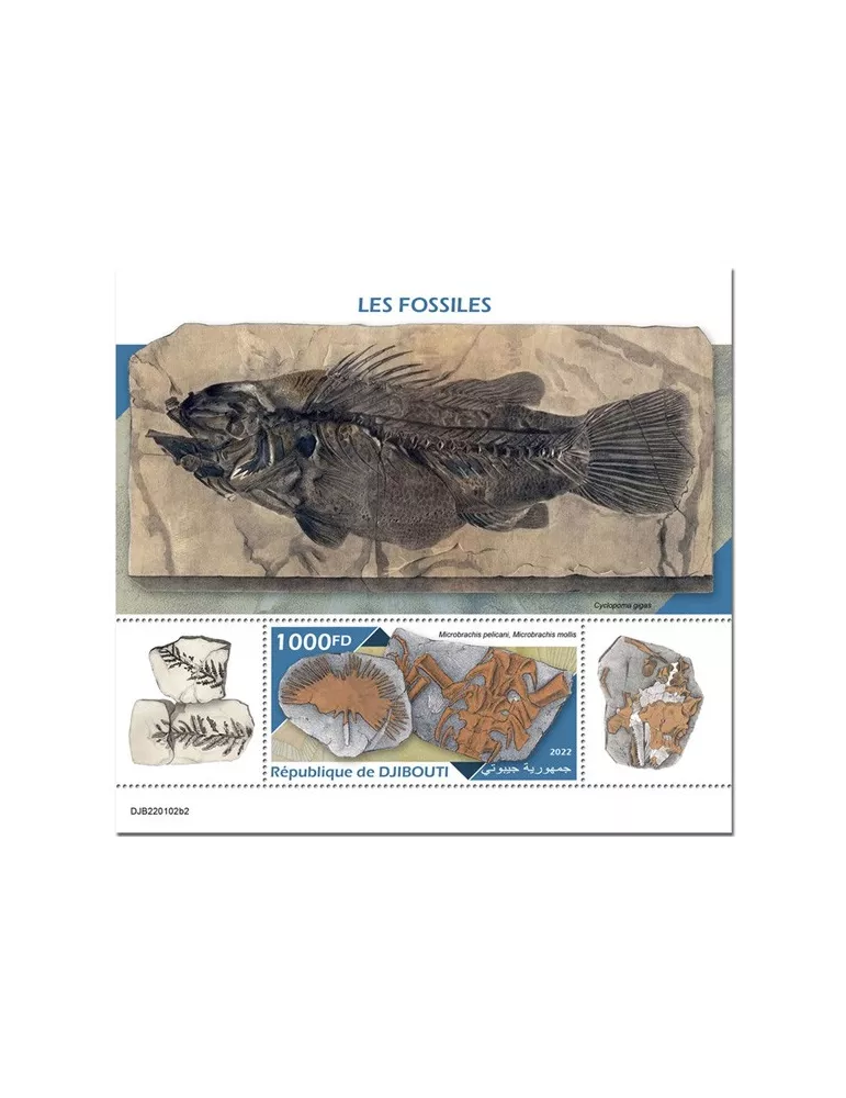 n° 773 - Timbre DJIBOUTI Blocs et feuillets