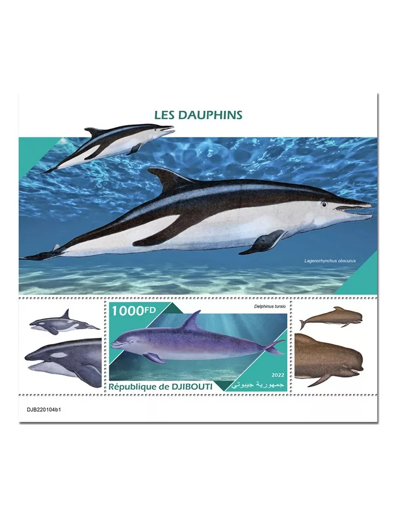 n° 776 - Timbre DJIBOUTI Blocs et feuillets