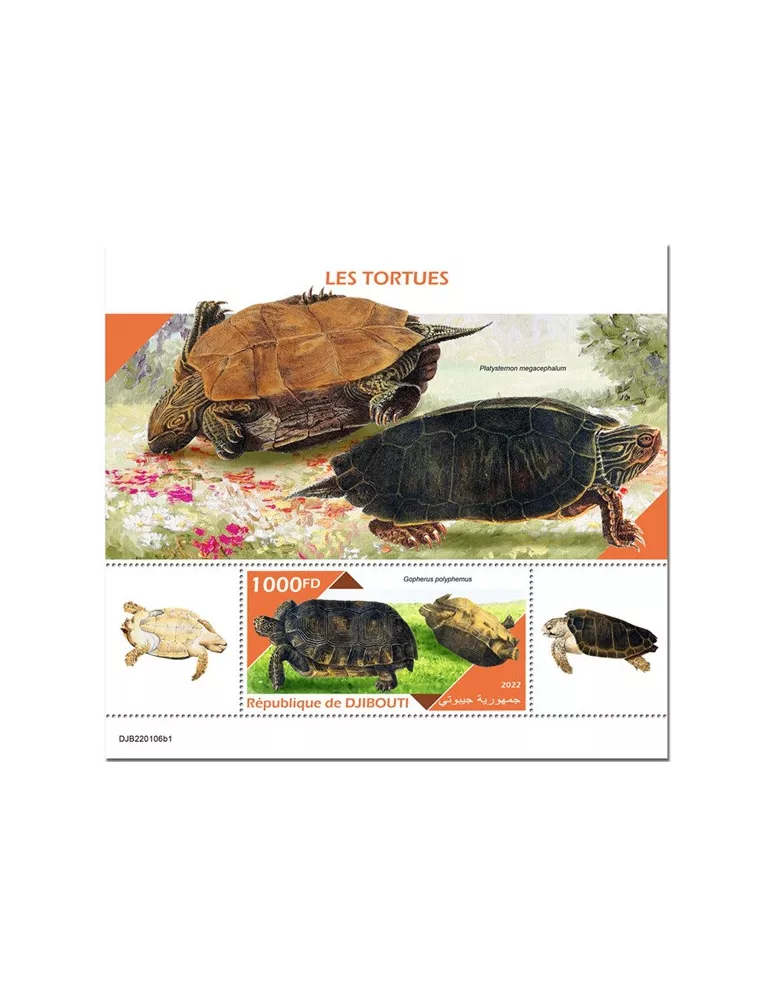 n° 780 - Timbre DJIBOUTI Blocs et feuillets