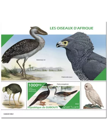 n° 784 - Timbre DJIBOUTI Blocs et feuillets