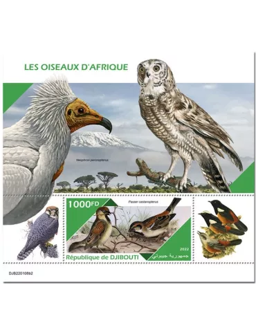 n° 785 - Timbre DJIBOUTI Blocs et feuillets