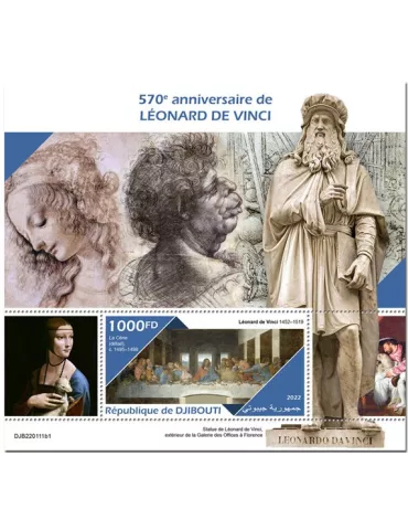 n° 790 - Timbre DJIBOUTI Blocs et feuillets