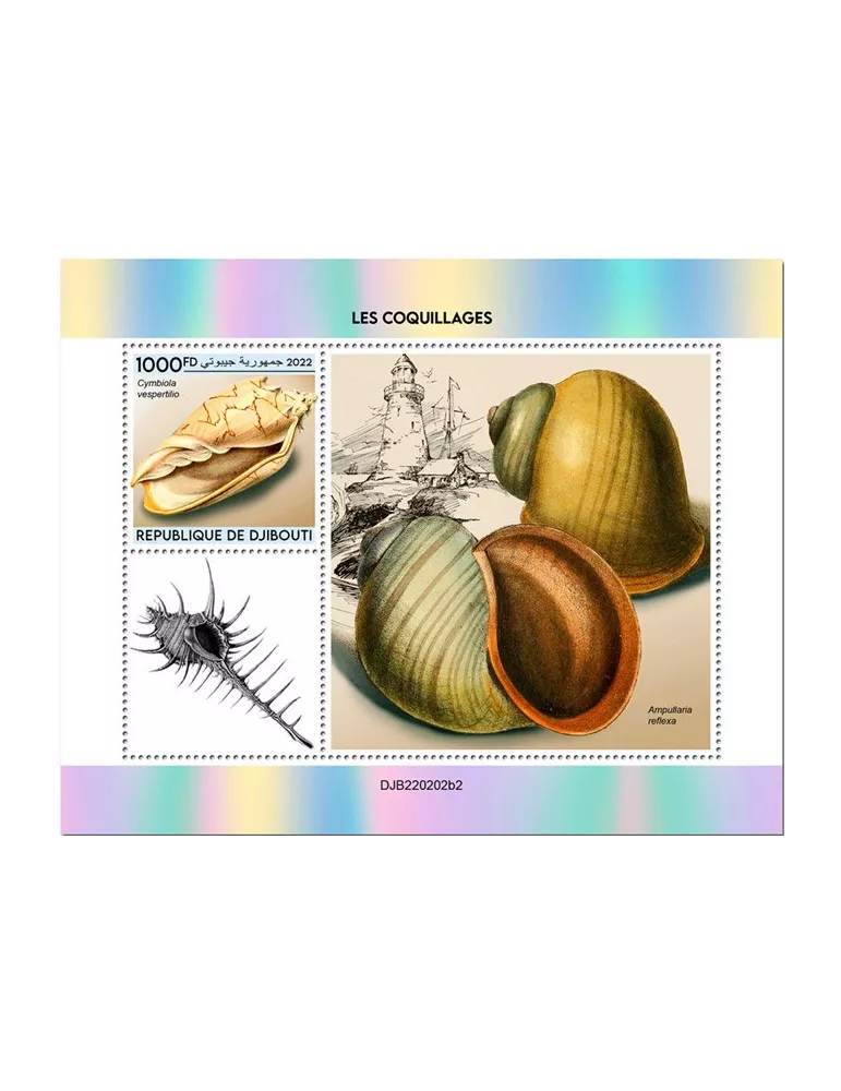 n° 813 - Timbre DJIBOUTI Blocs et feuillets