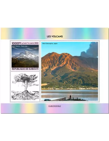 n° 815 - Timbre DJIBOUTI Blocs et feuillets