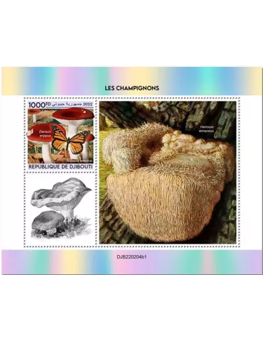 n° 816 - Timbre DJIBOUTI Blocs et feuillets