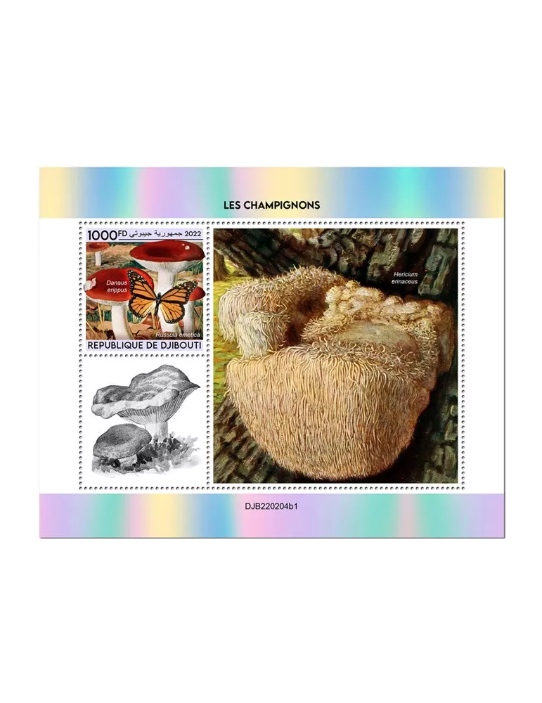 n° 816 - Timbre DJIBOUTI Blocs et feuillets