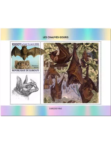 n° 829 - Timbre DJIBOUTI Blocs et feuillets