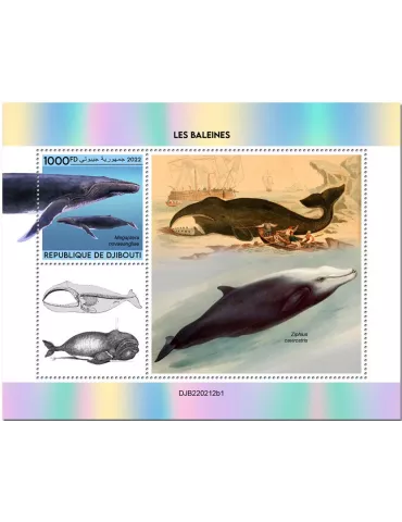 n° 832 - Timbre DJIBOUTI Blocs et feuillets