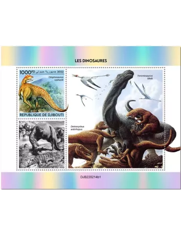 n° 836 - Timbre DJIBOUTI Blocs et feuillets