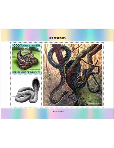 n° 839 - Timbre DJIBOUTI Blocs et feuillets