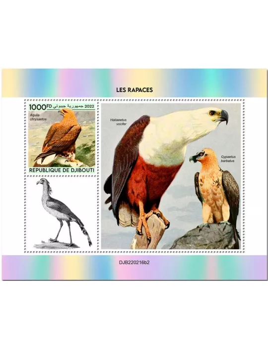 n° 841 - Timbre DJIBOUTI Blocs et feuillets