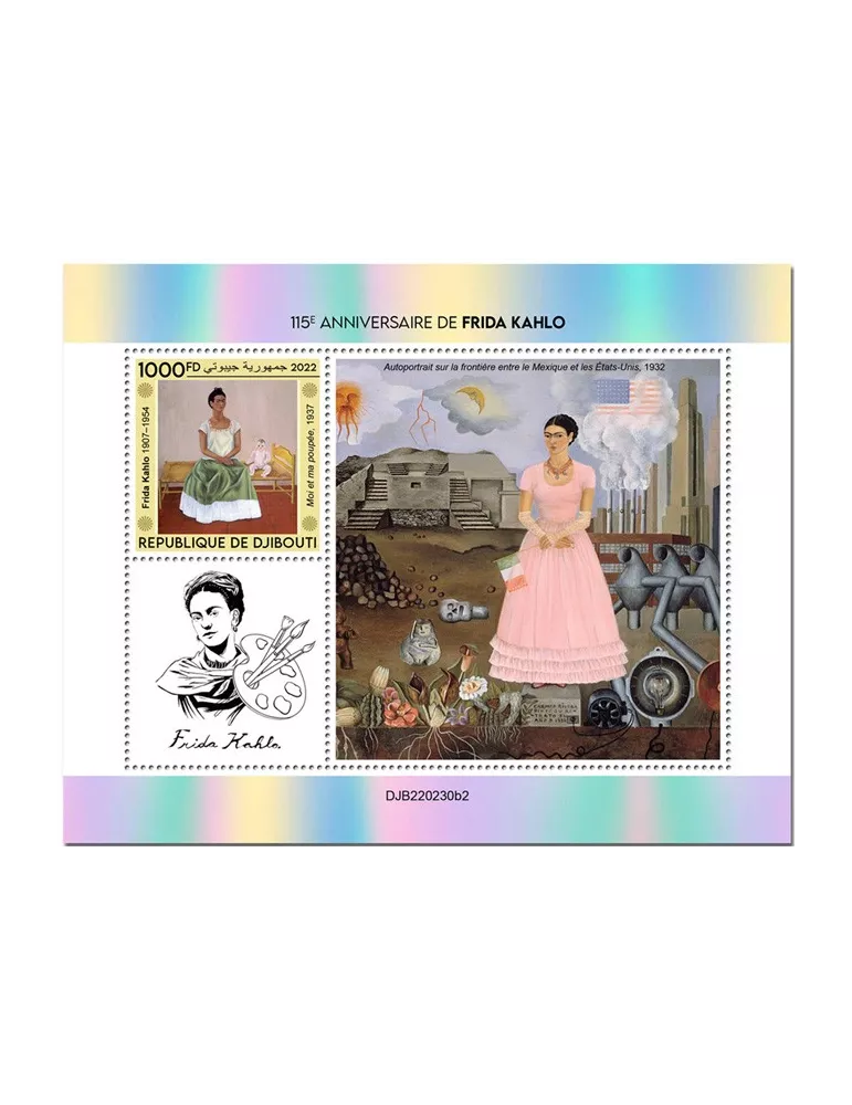 n° 869 - Timbre DJIBOUTI Blocs et feuillets