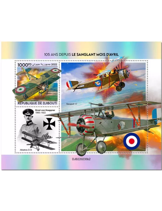 n° 877 - Timbre DJIBOUTI Blocs et feuillets