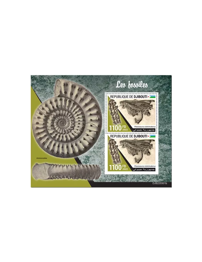 n° 879 - Timbre DJIBOUTI Blocs et feuillets