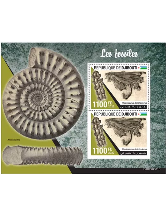 n° 879 - Timbre DJIBOUTI Blocs et feuillets