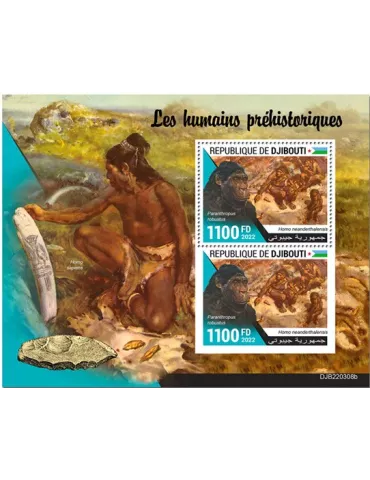 n° 886 - Timbre DJIBOUTI Blocs et feuillets