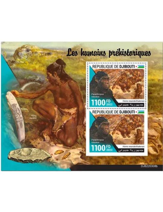 n° 886 - Timbre DJIBOUTI Blocs et feuillets