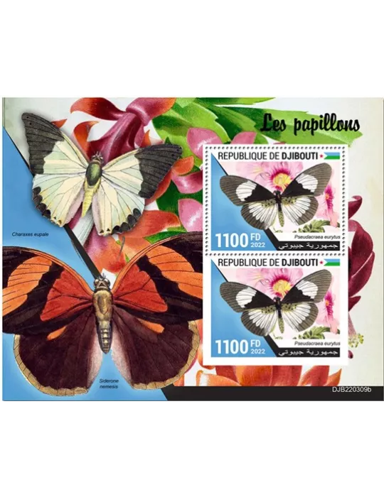 n° 887 - Timbre DJIBOUTI Blocs et feuillets