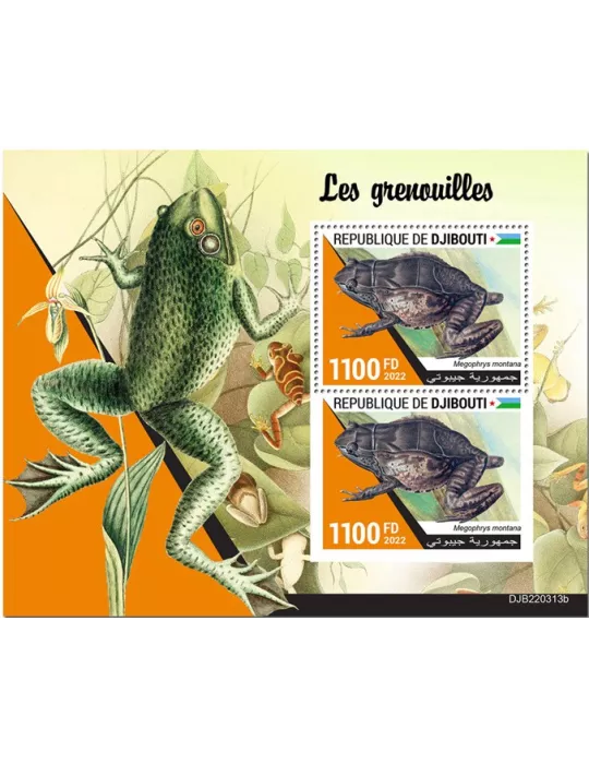 n° 891 - Timbre DJIBOUTI Blocs et feuillets