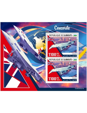 n° 899 - Timbre DJIBOUTI Blocs et feuillets