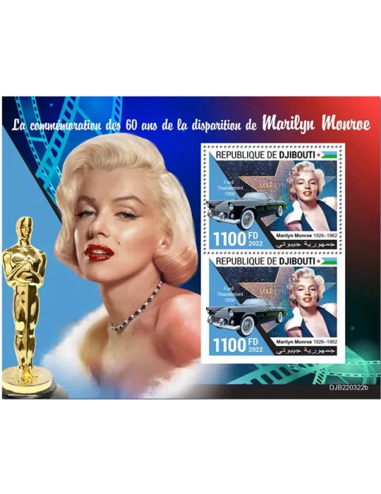 n° 900 - Timbre DJIBOUTI Blocs et feuillets