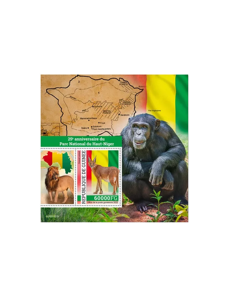 n° 2855 - Timbre GUINÉE Blocs et feuillets