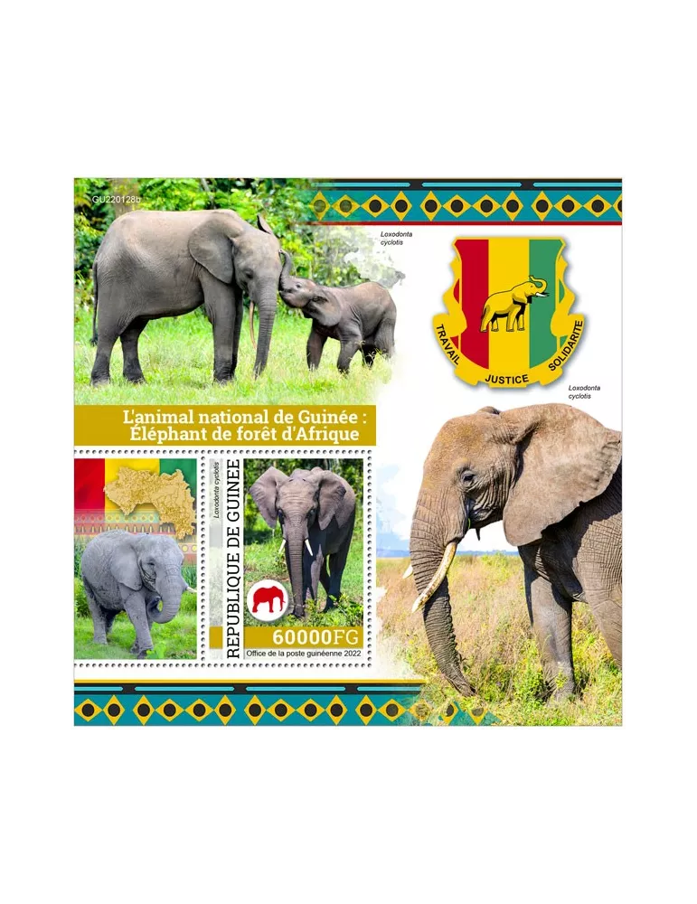 n° 2856 - Timbre GUINÉE Blocs et feuillets