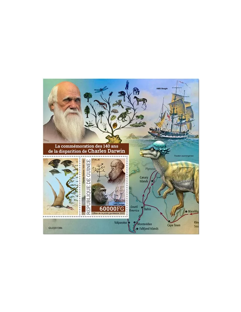 n° 2867 - Timbre GUINÉE Blocs et feuillets