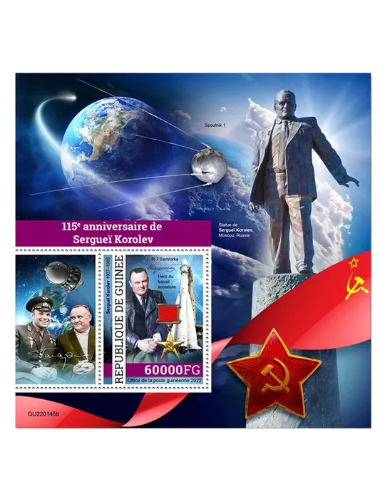 n° 2873 - Timbre GUINÉE Blocs et feuillets