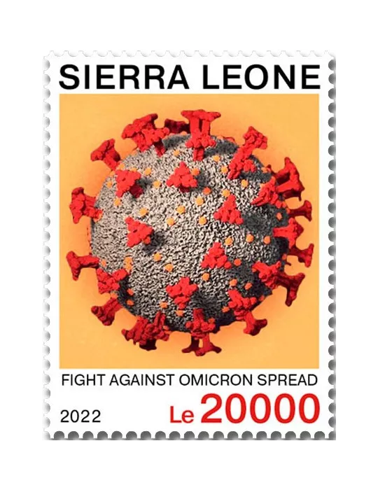 n° 10844 - Timbre SIERRA LEONE Poste