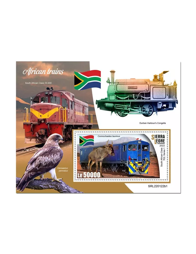 n° 2128 - Timbre SIERRA LEONE Blocs et feuillets