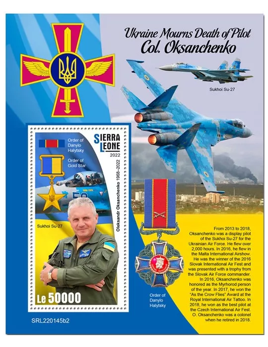 n° 2175 - Timbre SIERRA LEONE Blocs et feuillets