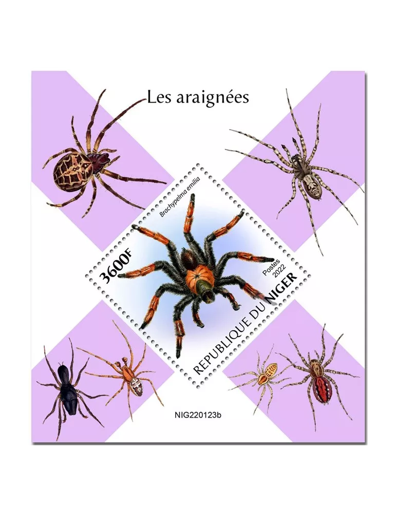 n° 1412 - Timbre NIGER Blocs et feuillets