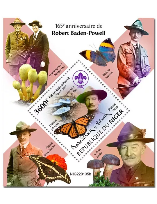 n° 1424 - Timbre NIGER Blocs et feuillets