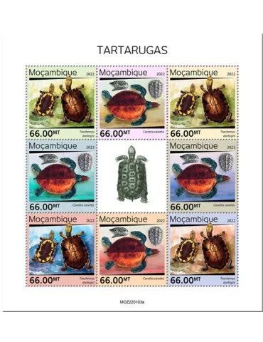 n° 9386/9393 - Timbre MOZAMBIQUE Poste