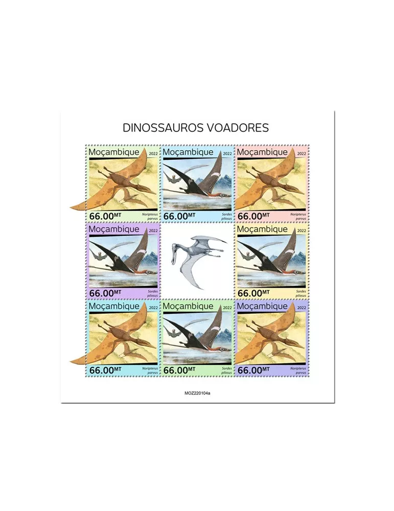 n° 9394/9401 - Timbre MOZAMBIQUE Poste