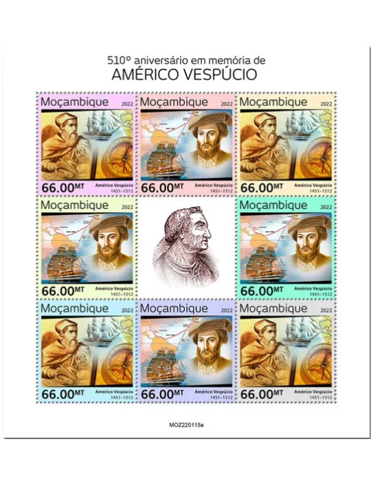 n° 9482/9489 - Timbre MOZAMBIQUE Poste