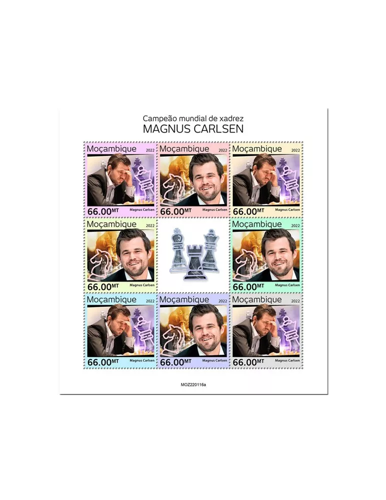 n° 9490/9497 - Timbre MOZAMBIQUE Poste