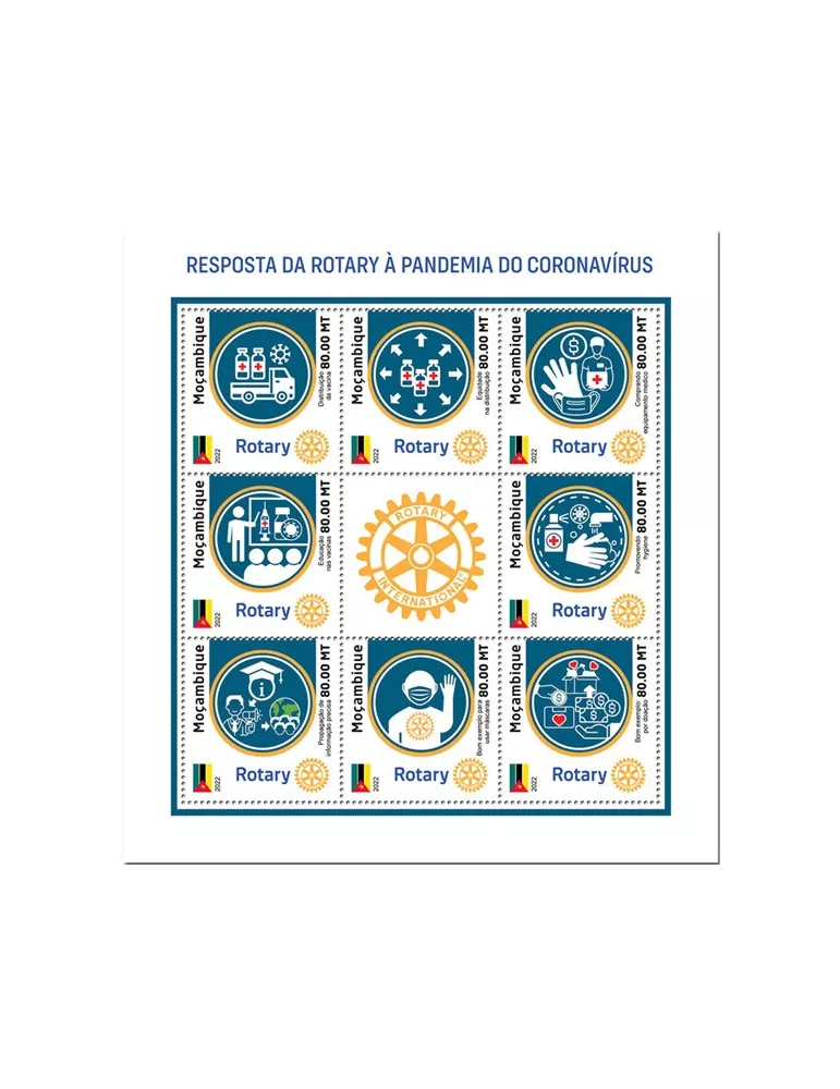 n° 9514/9521 - Timbre MOZAMBIQUE Poste