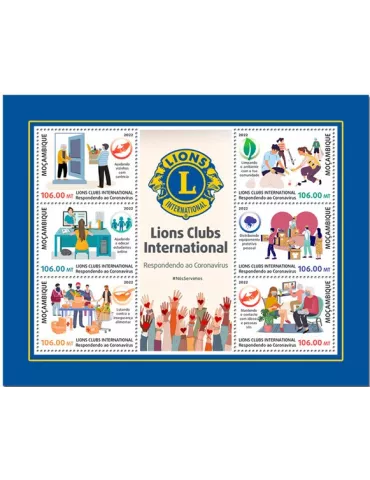 n° 9522/9527 - Timbre MOZAMBIQUE Poste