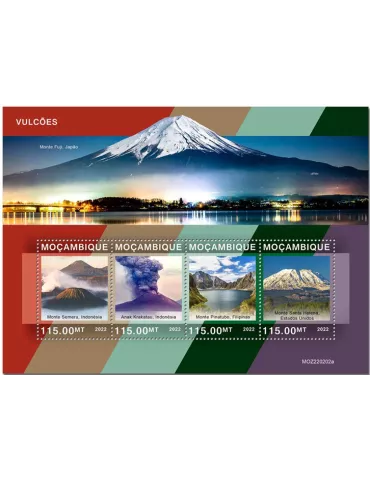 n° 9556/9559 - Timbre MOZAMBIQUE Poste