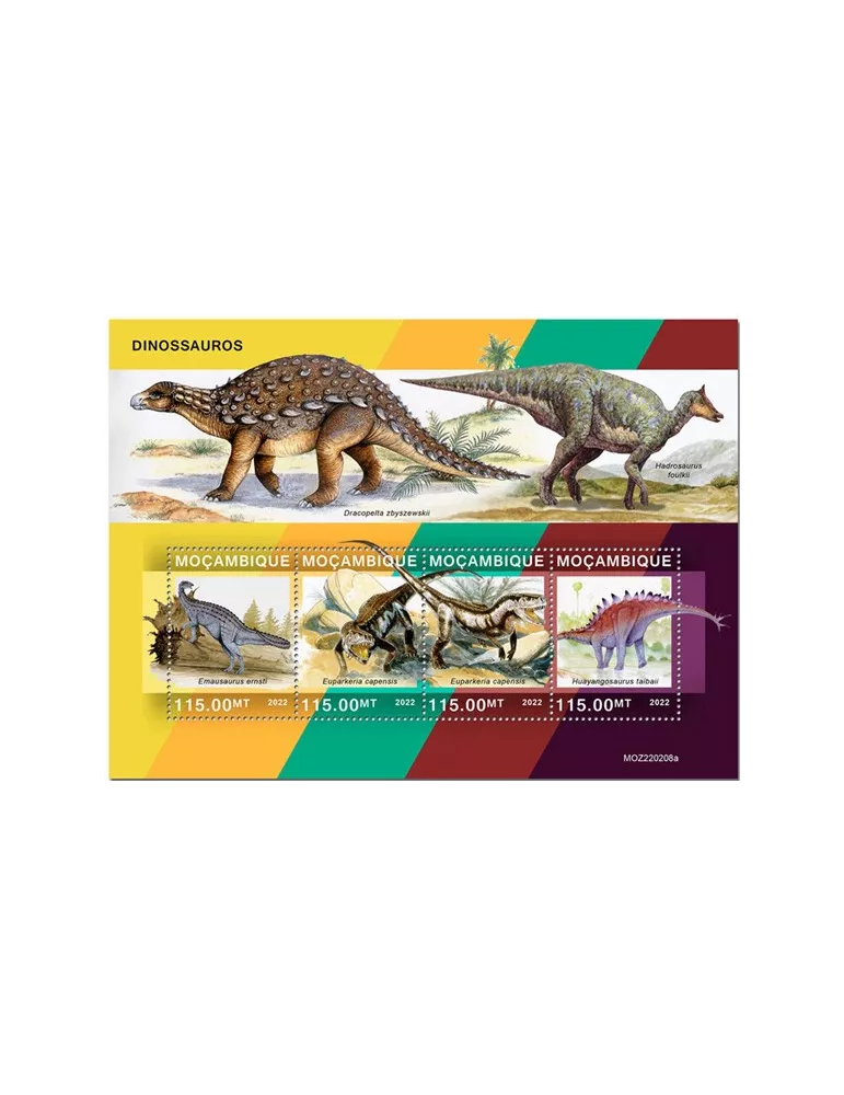 n° 9580/9583 - Timbre MOZAMBIQUE Poste